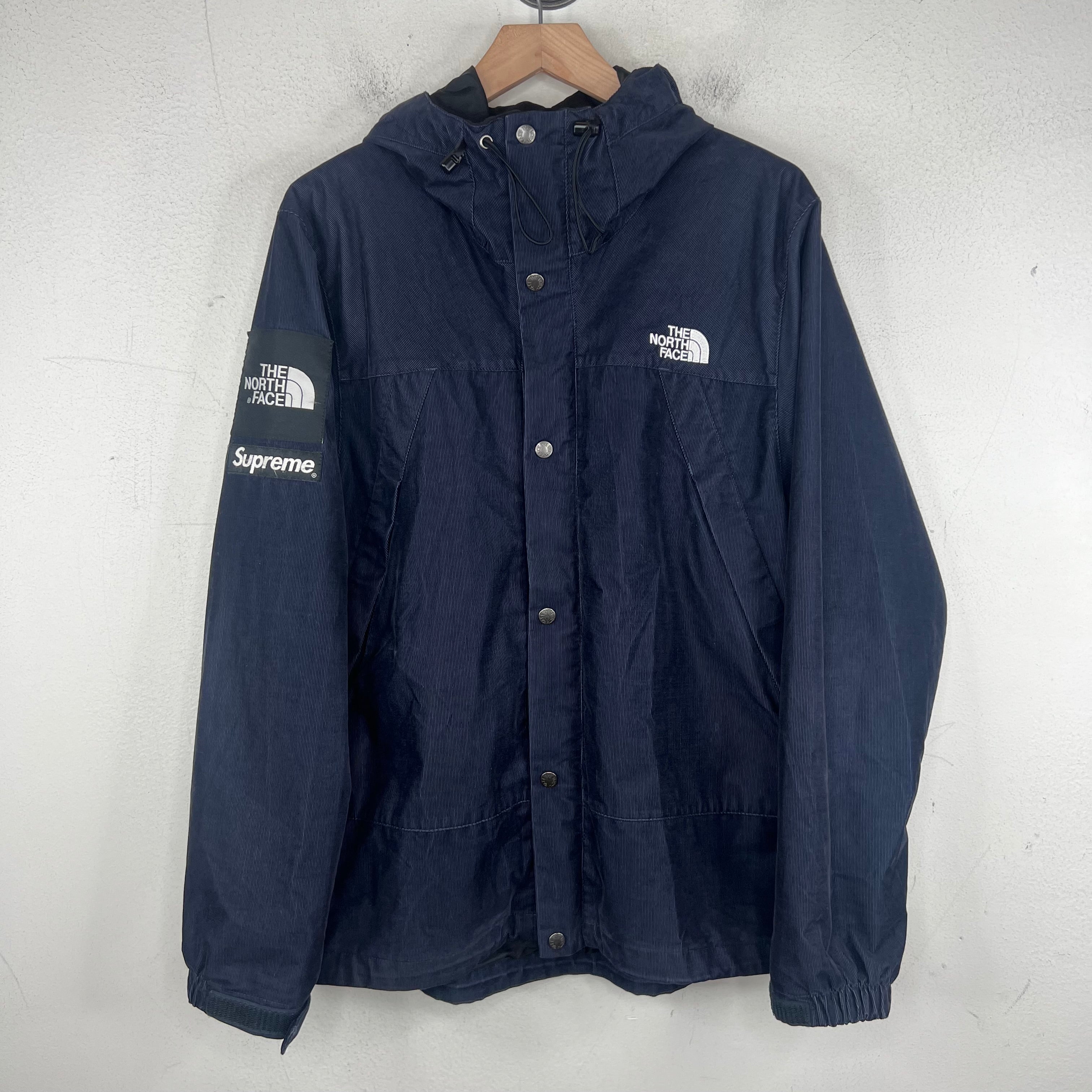 Supreme TNF Navy Corduroy Mountain Jacket – www.Lukes.store