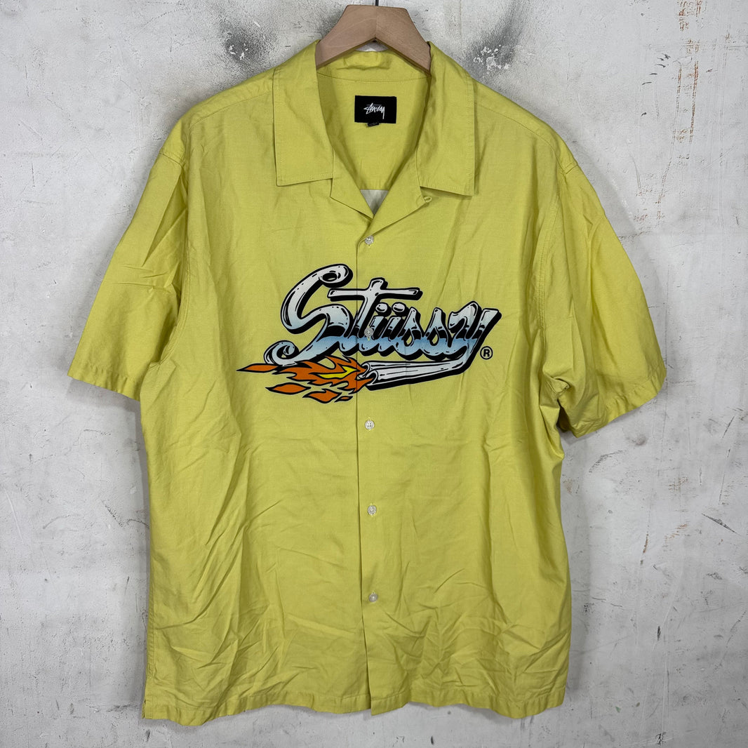 Stussy Script Exhaust Pipe Shirt
