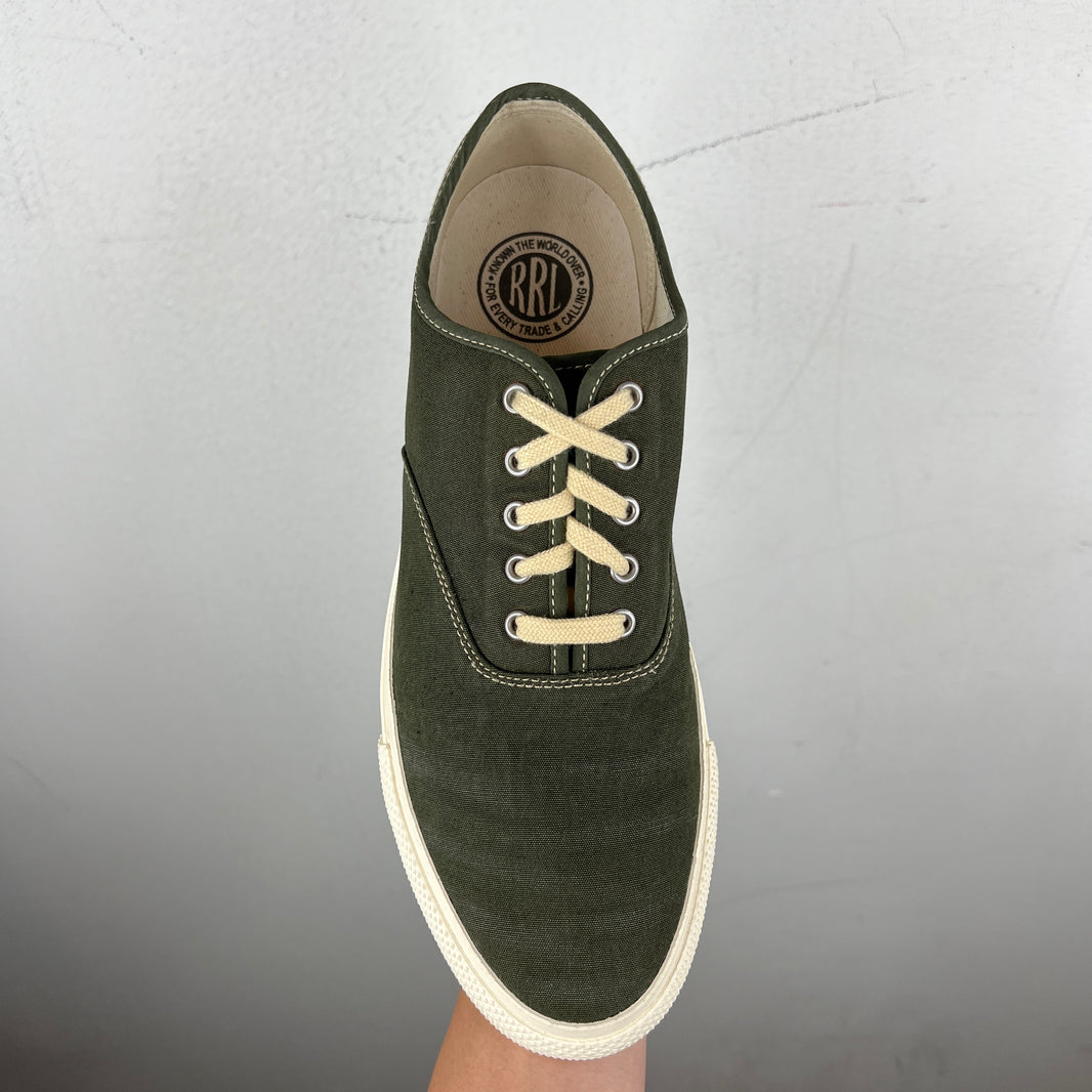 RRL Olive Norfolk Sneakers