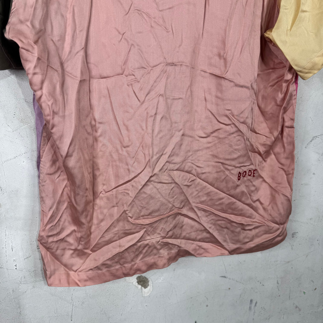Bode Colorblocked Viscose Shirt