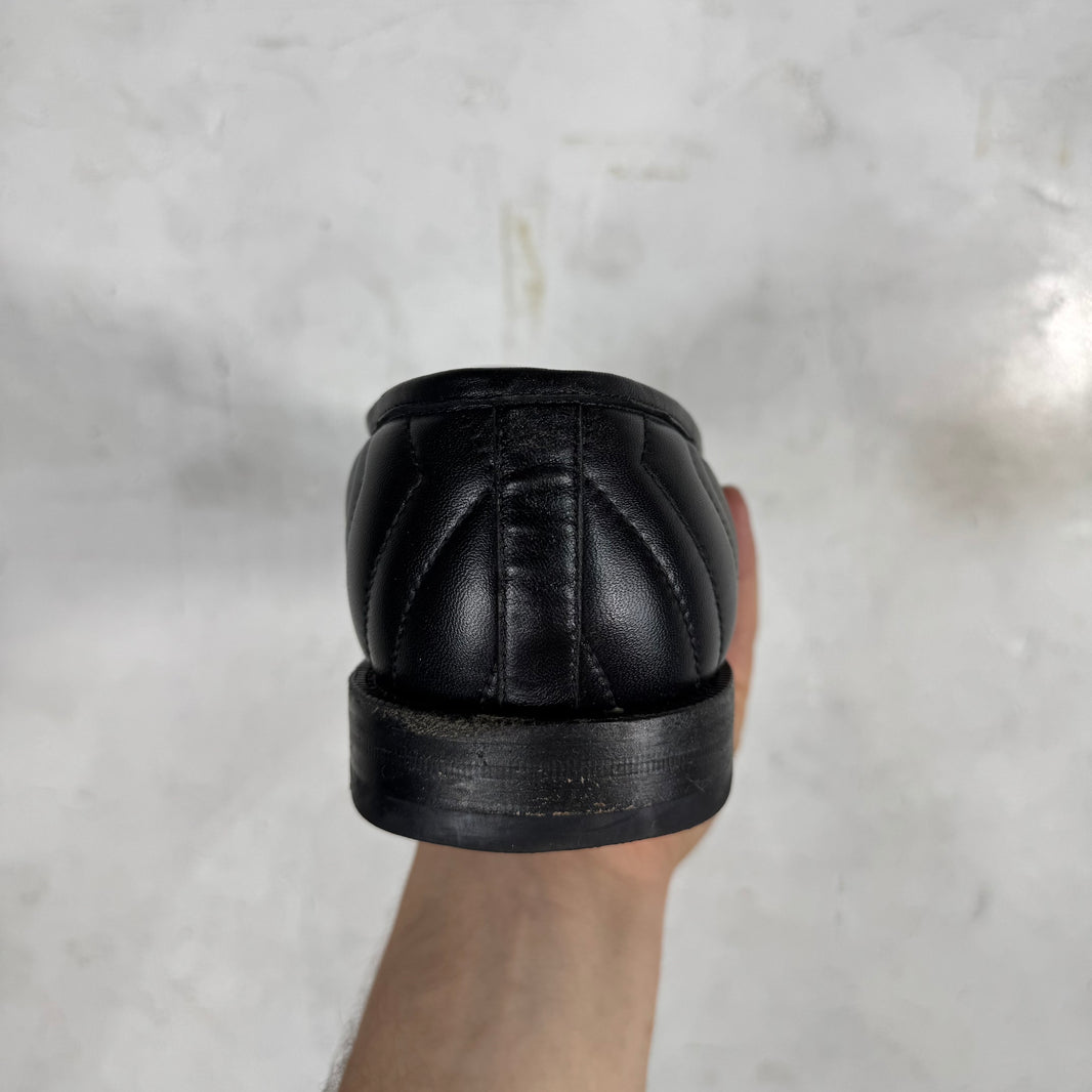 Gucci Quilted Interlock Logo Loafers
