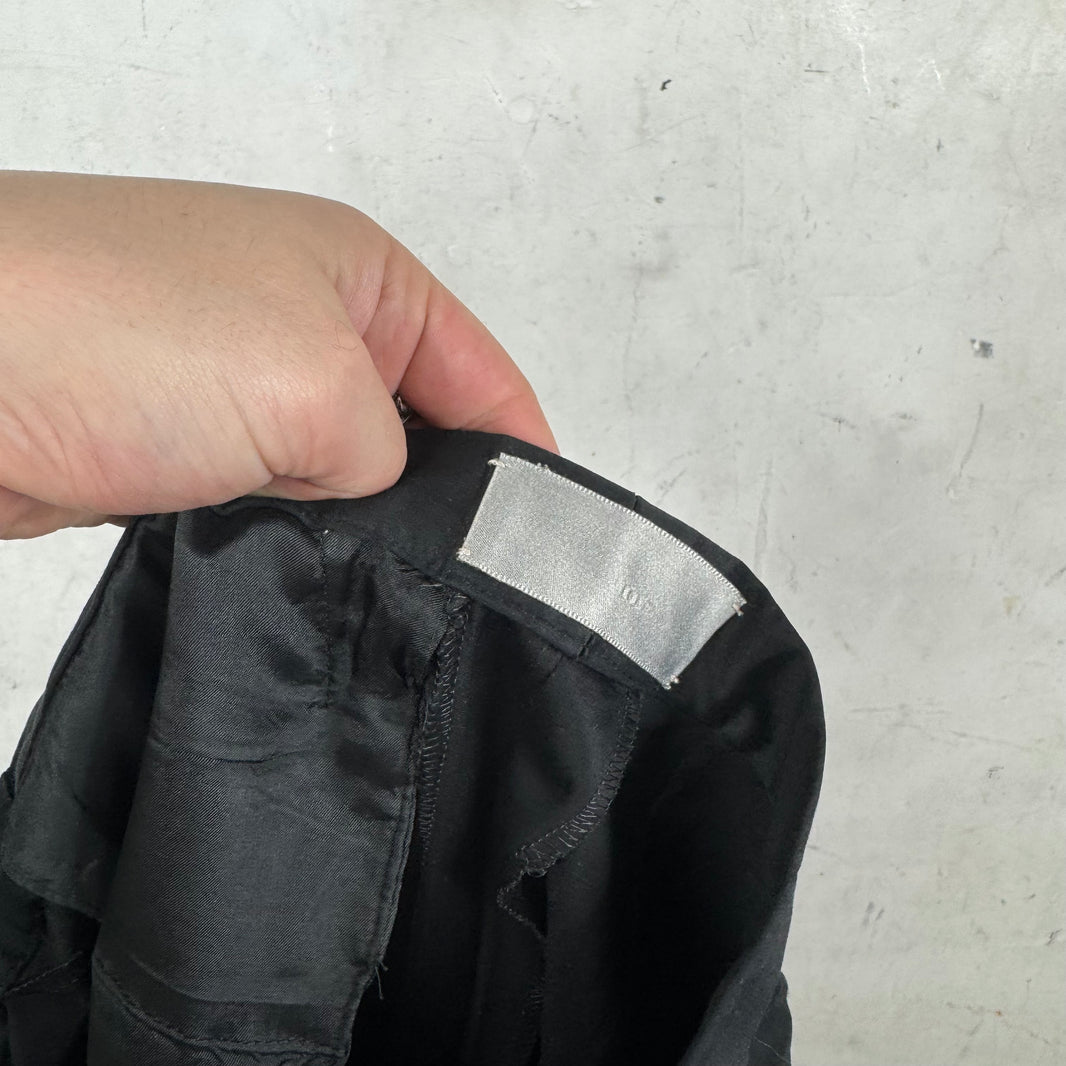 Dior Black Side Tightner Trousers