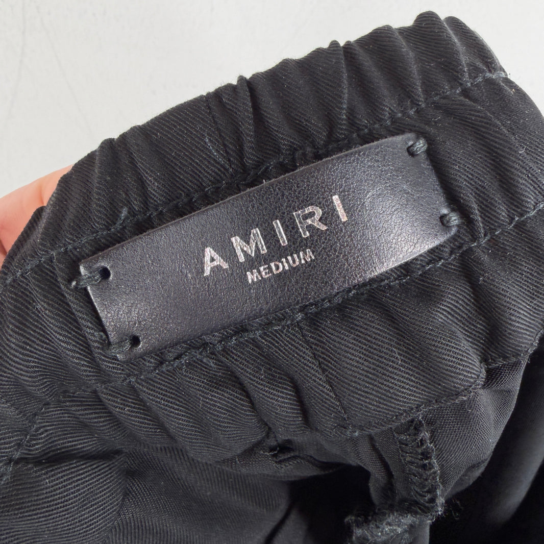 Amiri Black Velvet Pants