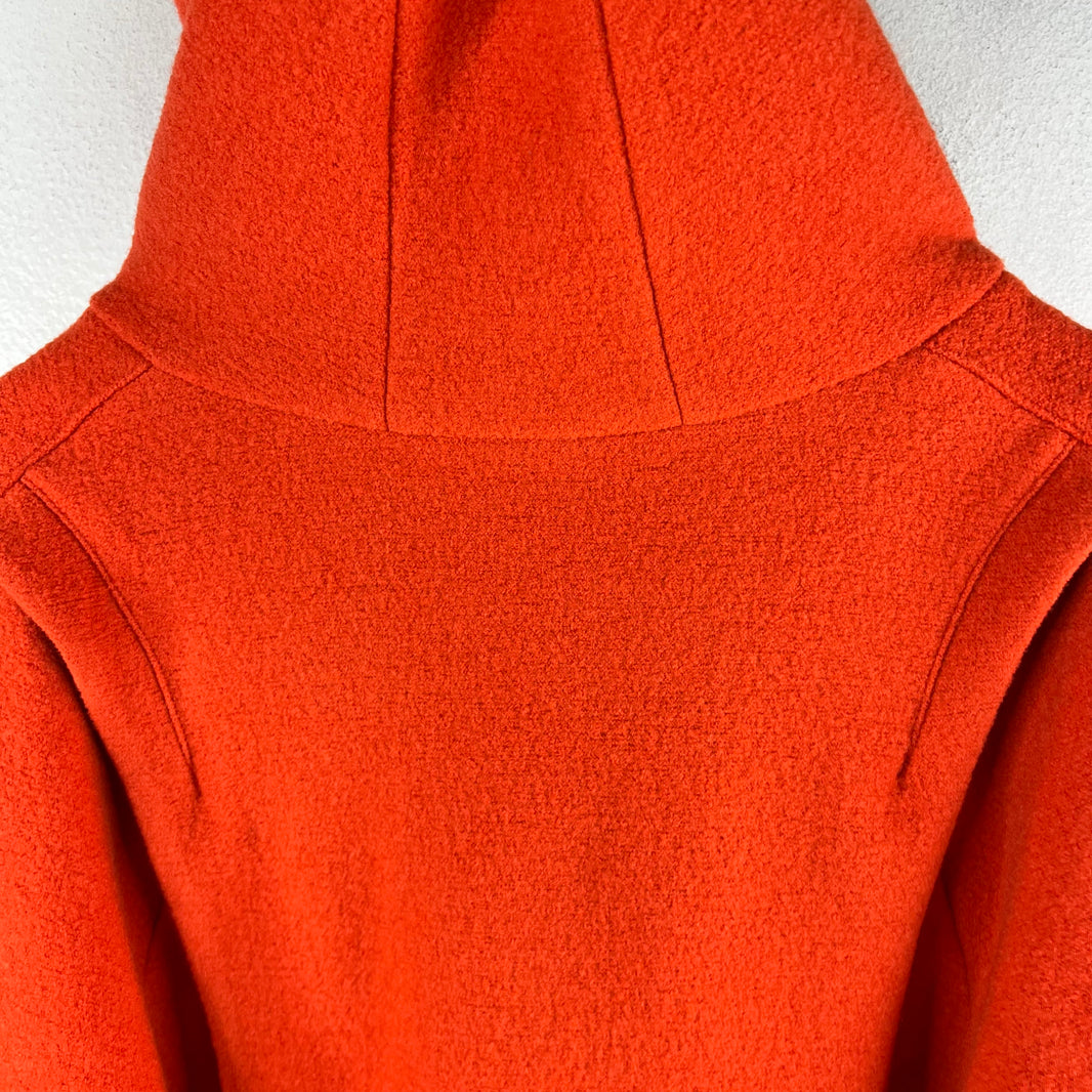 Kiko Kostadinov Orange Fleece Remus Jacket