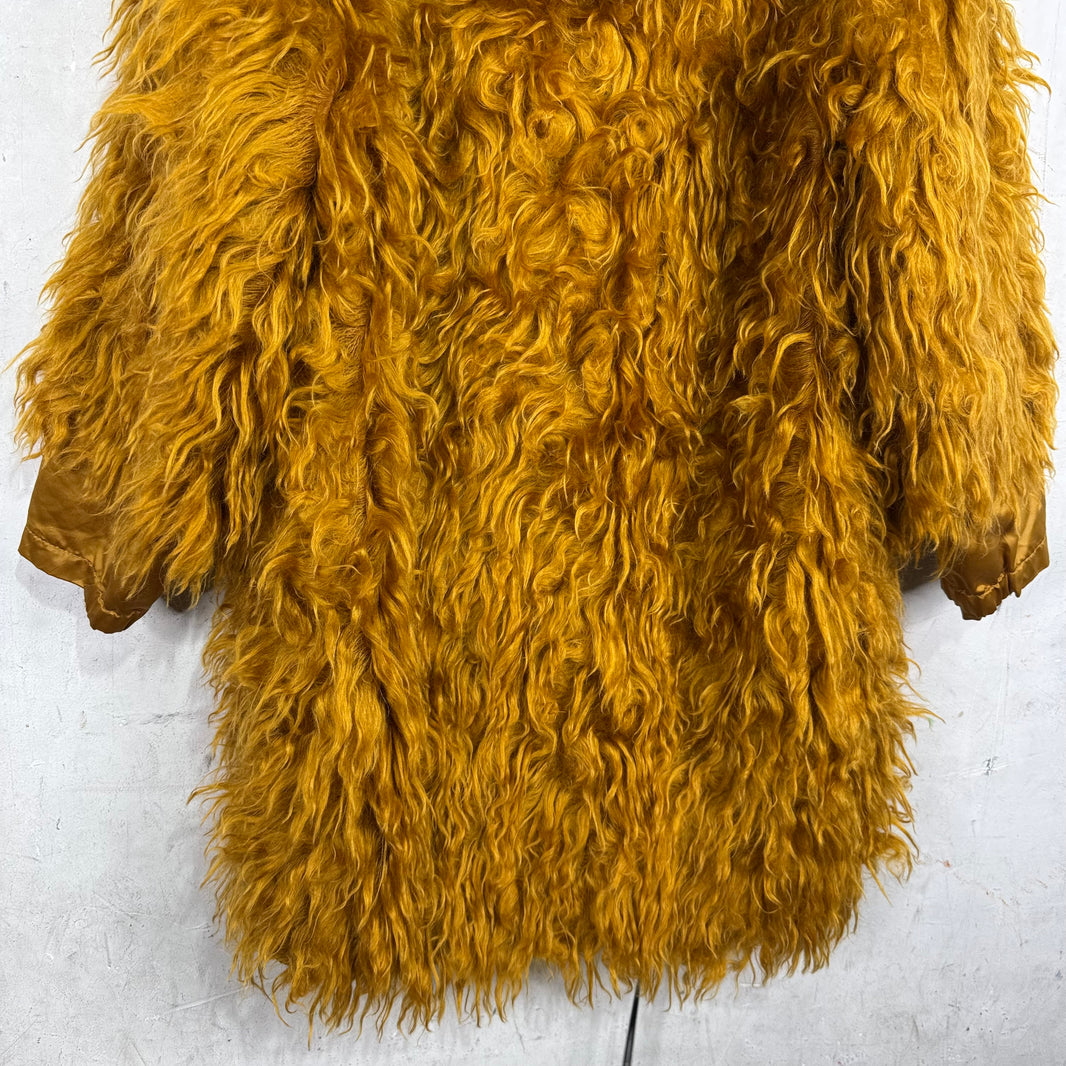 Bottega Veneta Fur/Satin Shag Jacket