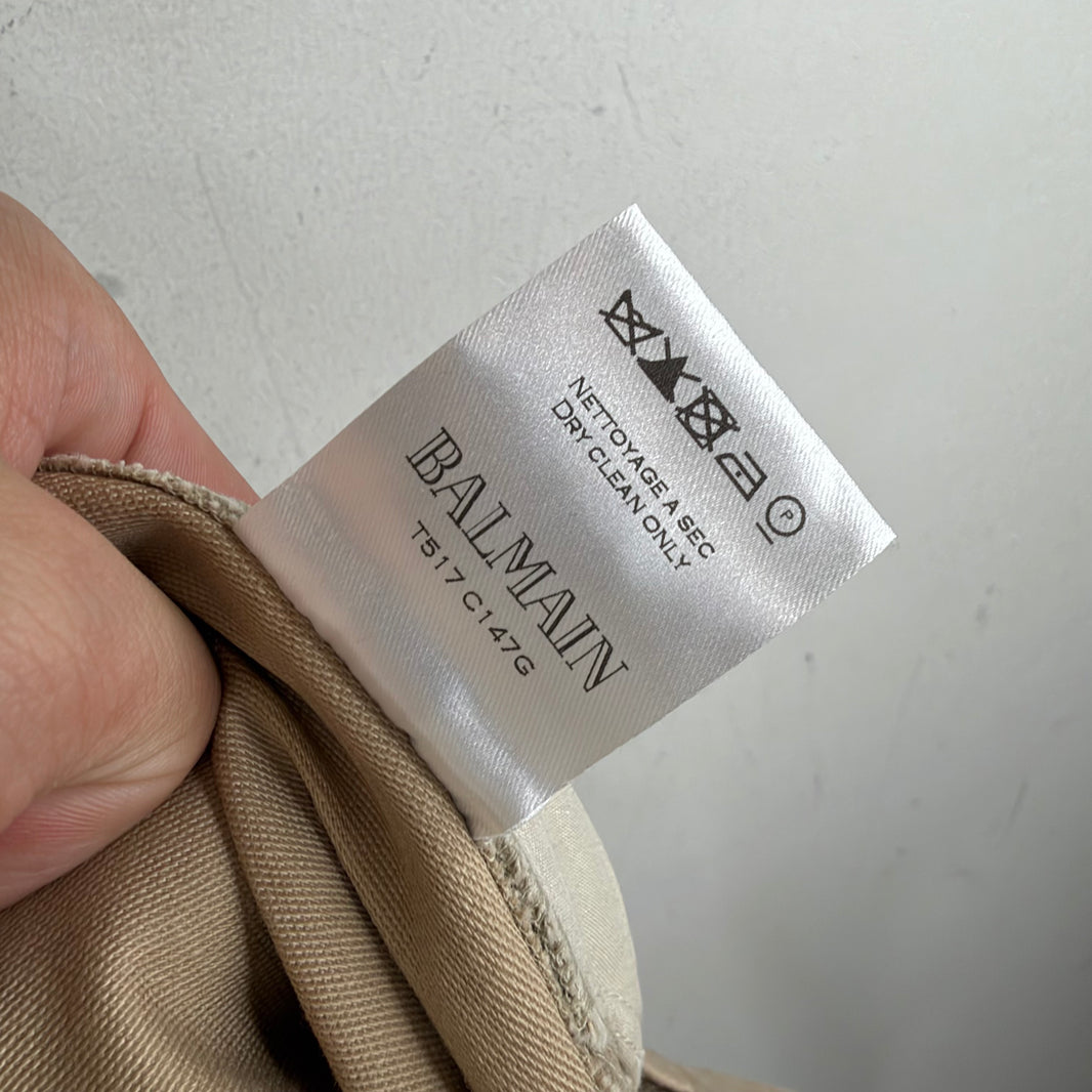 Balmain Gold Stripe Chinos