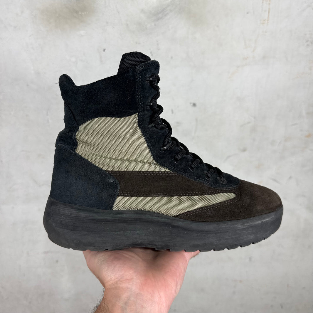 Yeezy Season 5 Tri Color Combat Boots