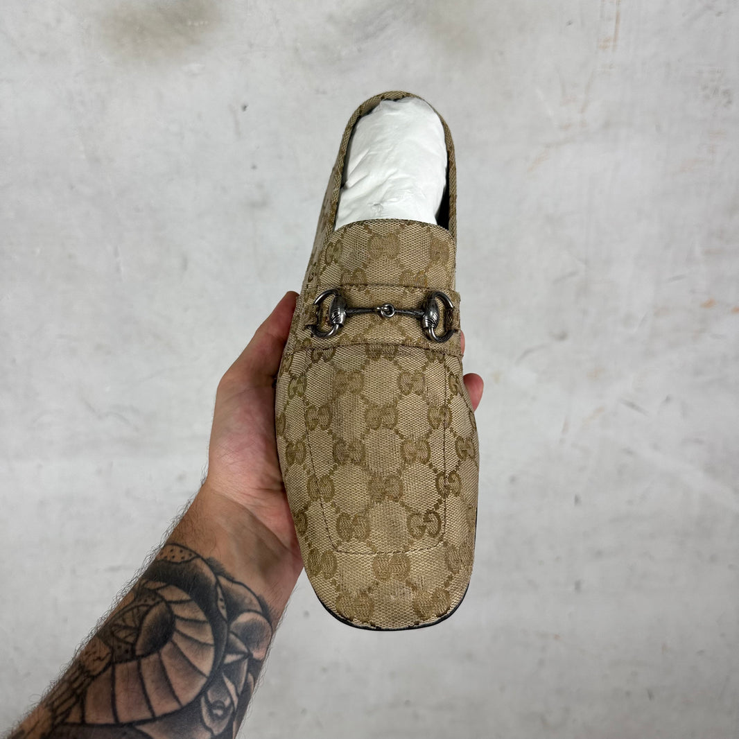 Gucci Monogram Ragazzo Mules