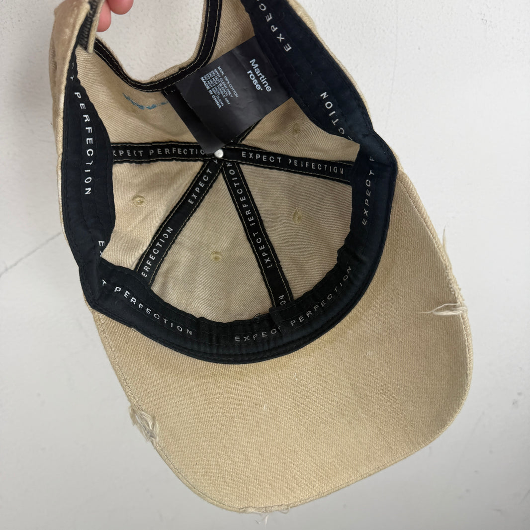 Martine Rose Bleached Crest Hat