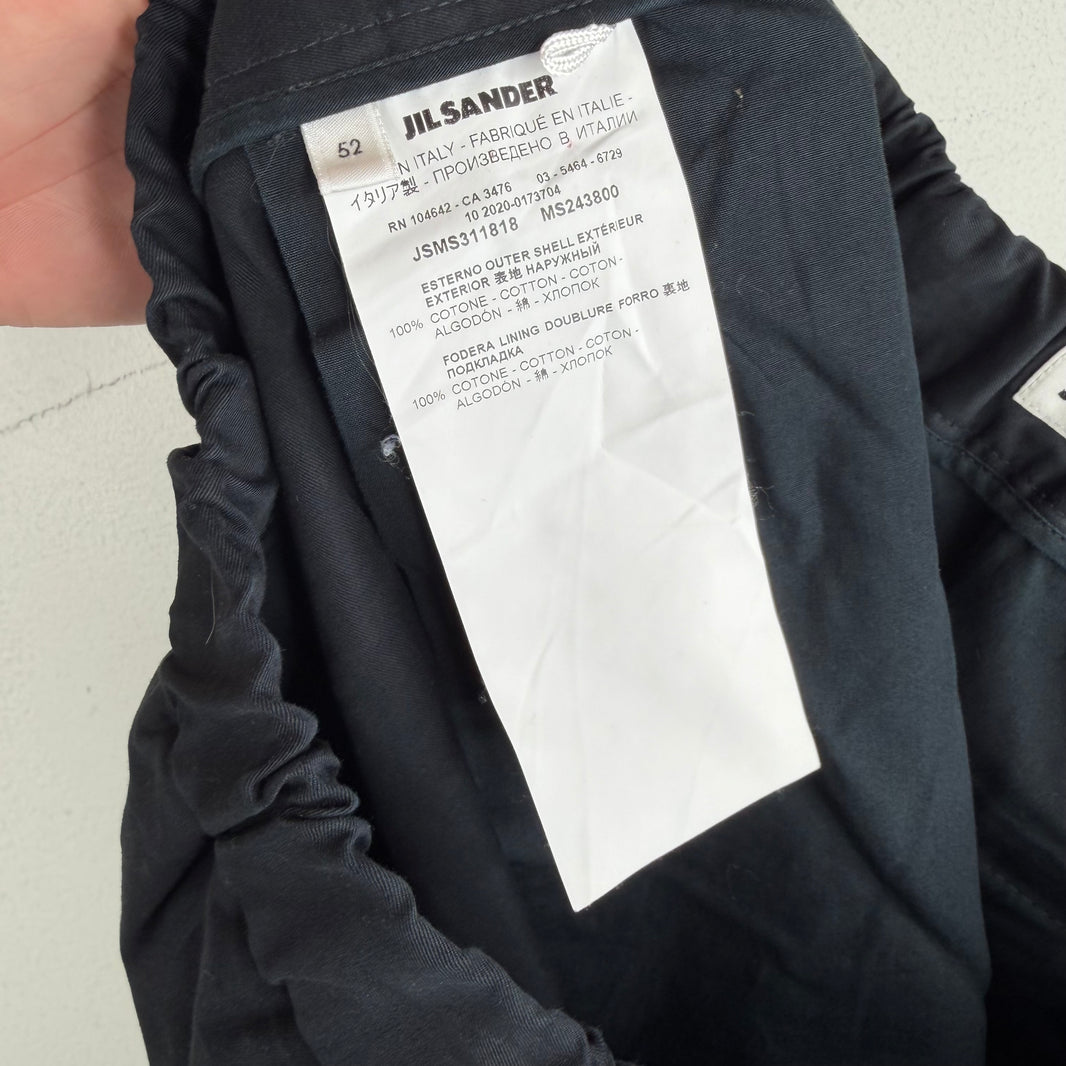 Jil Sander Elastic Waist Pleated Trousers