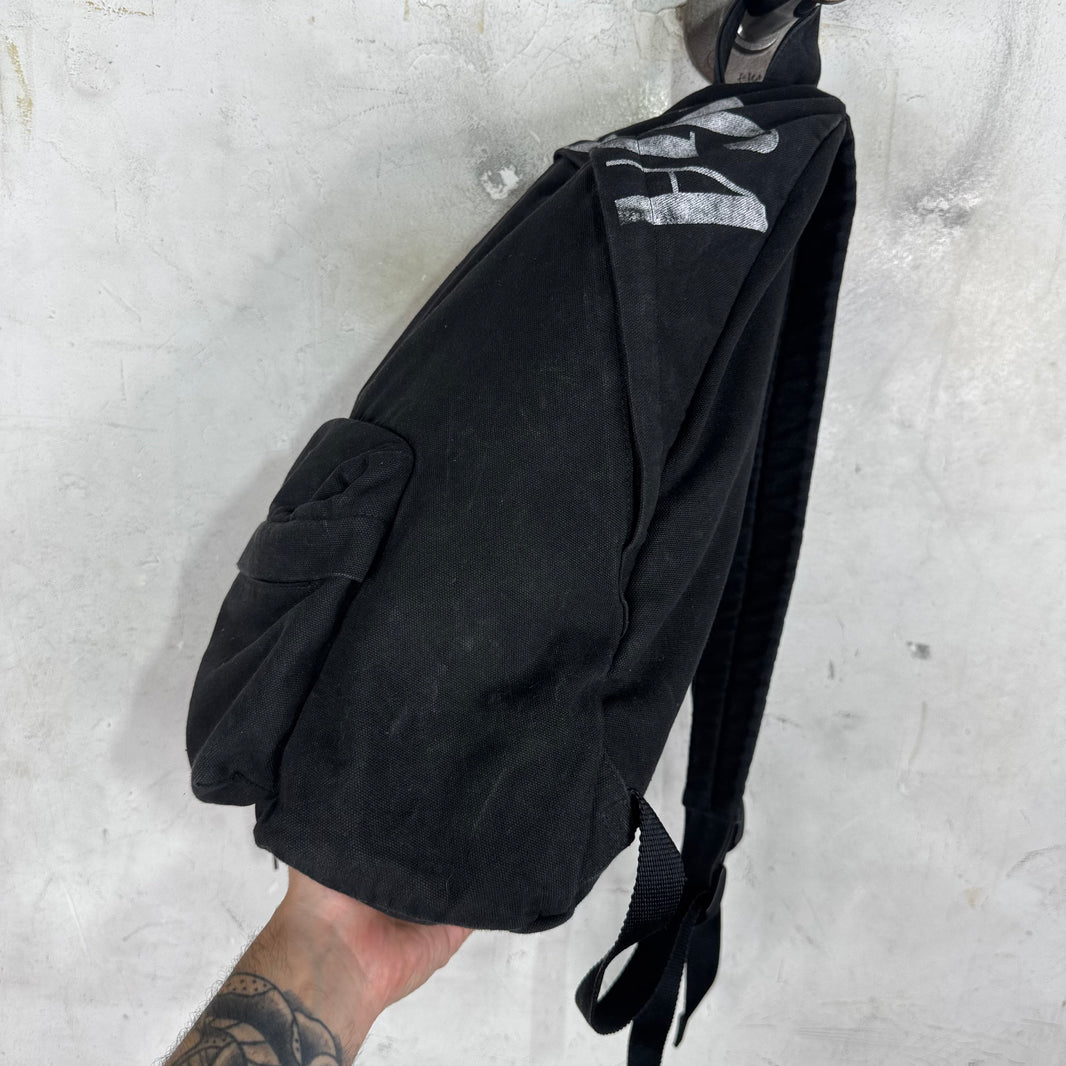 Balenciaga Canvas Logo Backpack