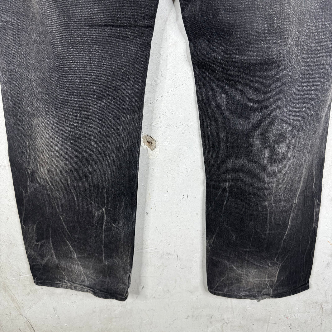 Supreme Washed Black Selvedge Jeans