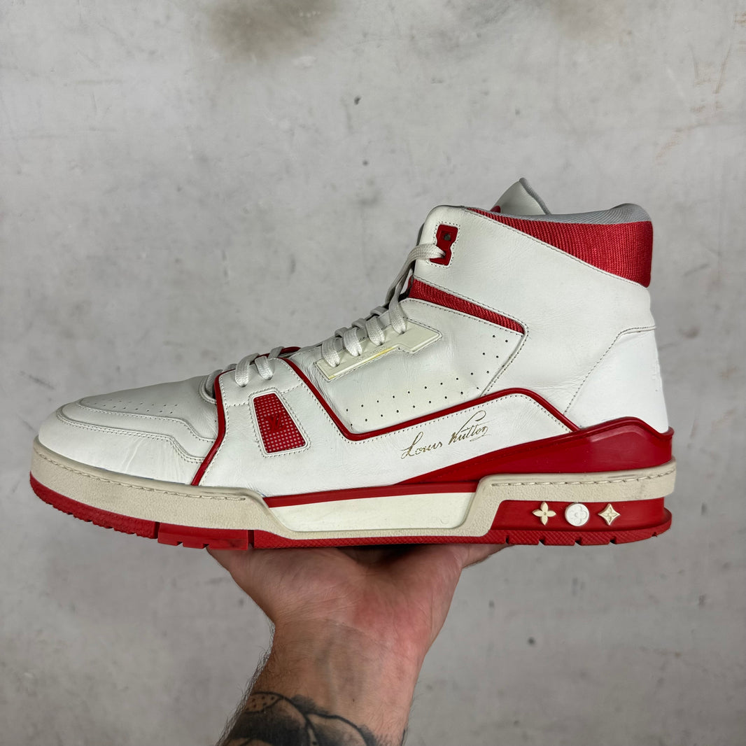 Louis Vuitton Red #54 Mid Trainers