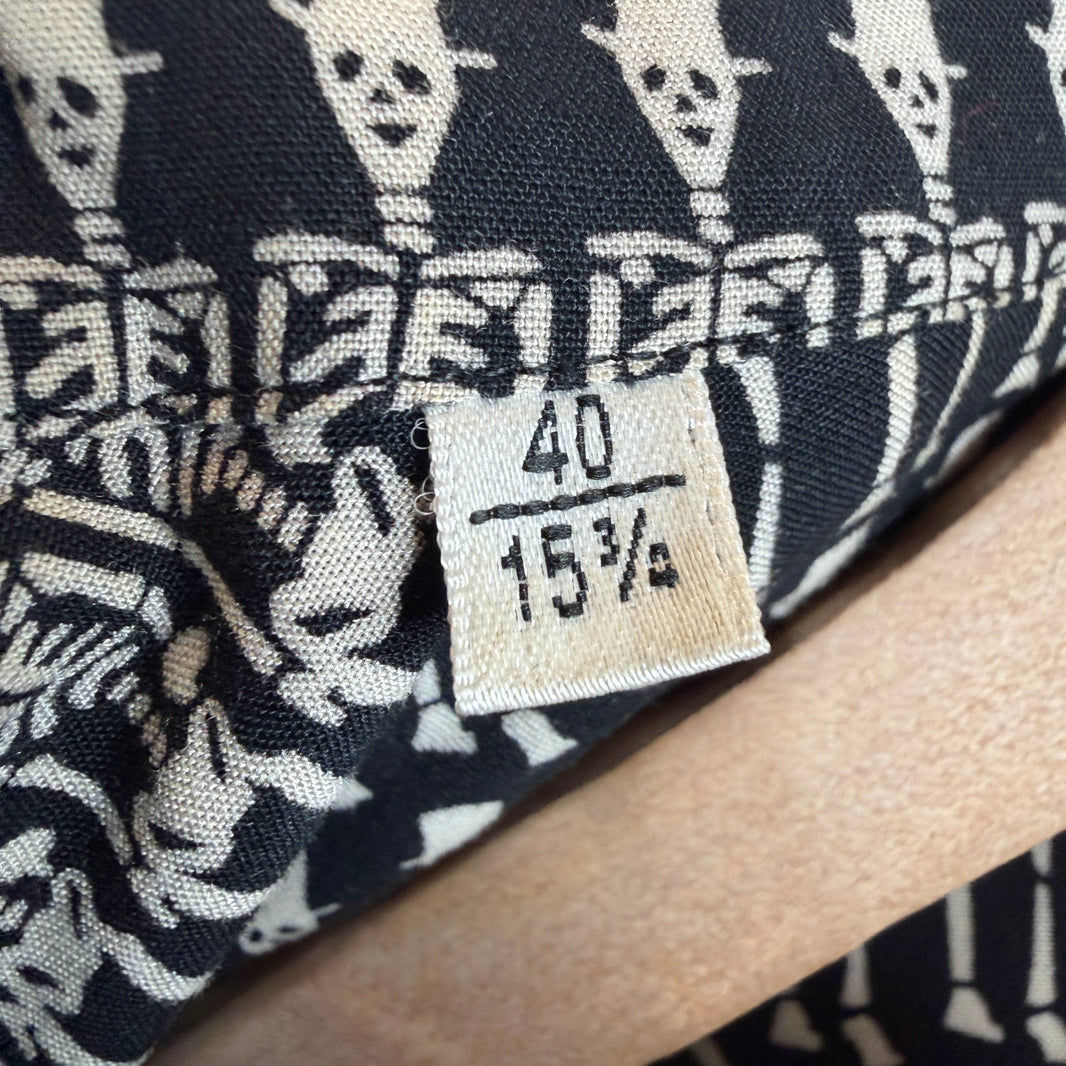 Saint Laurent Skeleton Shirt