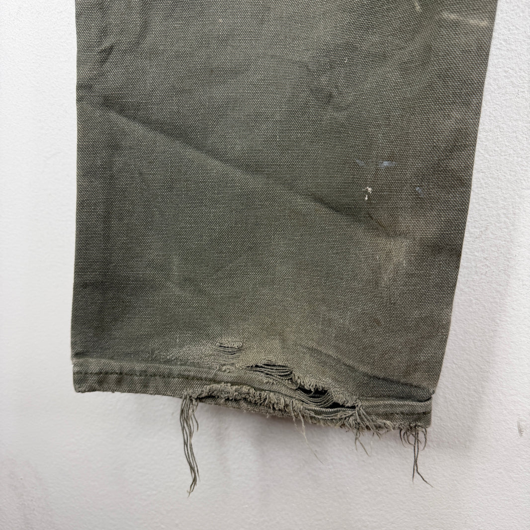 Vintage Carhartt Smoked Green Double Knee Pants