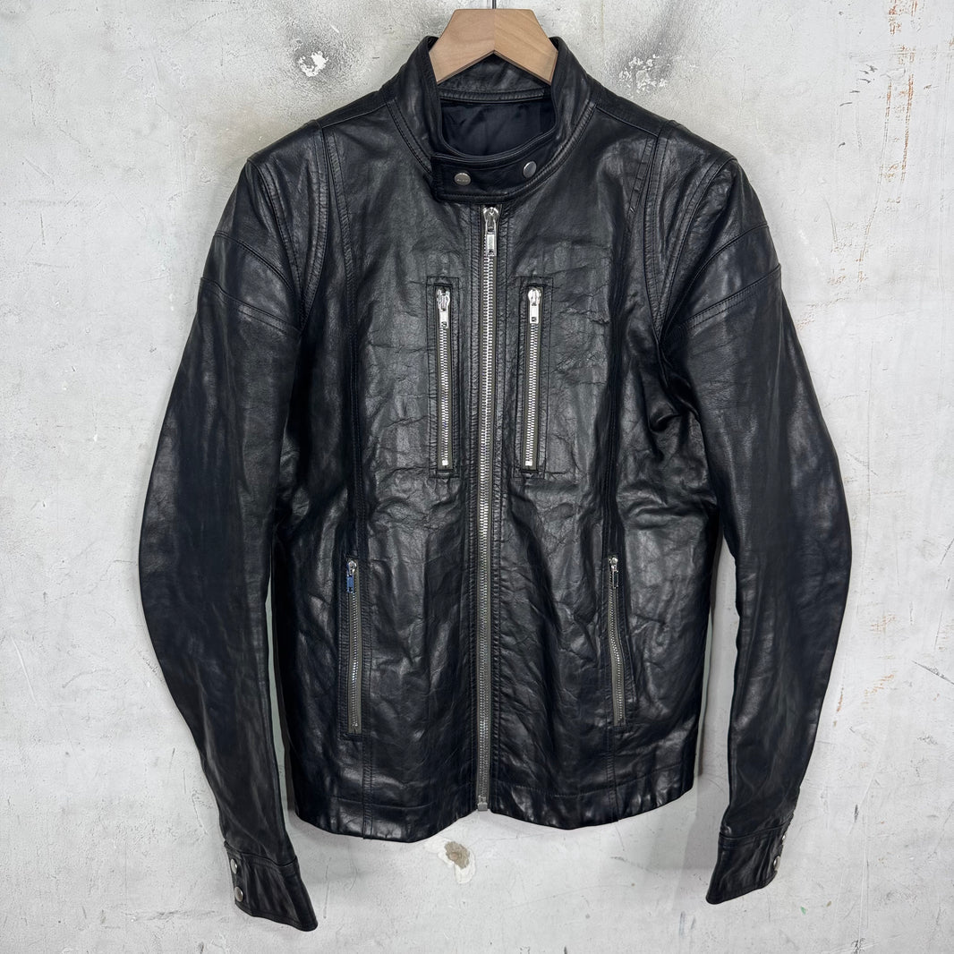 Rick Owens IES Calfskin Moto Jacket