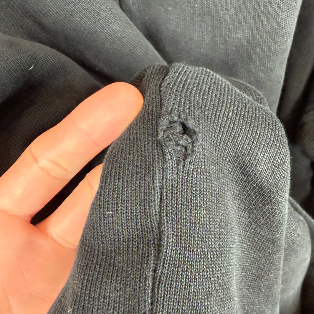 Balenciaga Heavy Thick Zip-Up Hoodie