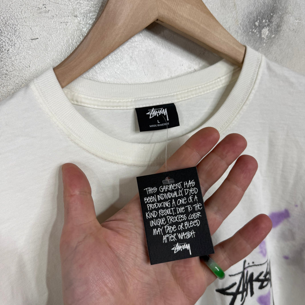 Stussy Moody Man Tie Dye LS T-Shirt