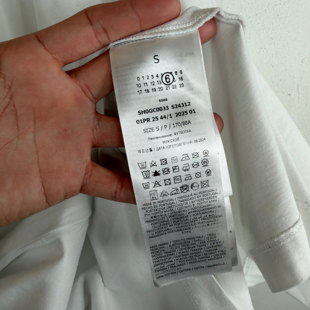 Margiela MM6 Front Tag White Shirt