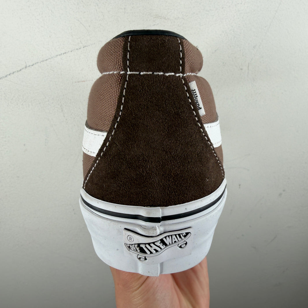 JJJJound Vans Brown Sk8-Mid LX Sneakers