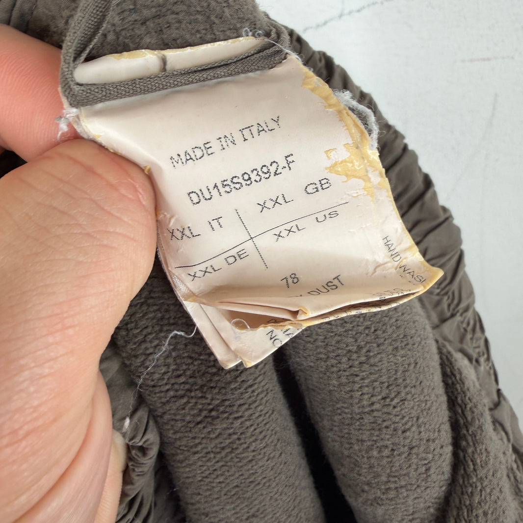 DRKSHDW Brown Fleece Sweatpants