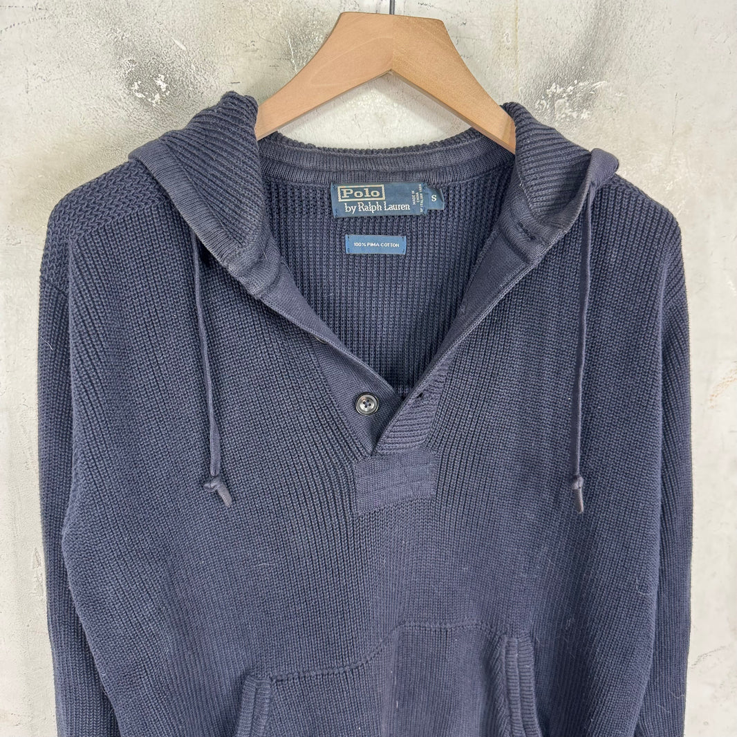 Ralph Lauren Knitted Pullover Hoodie