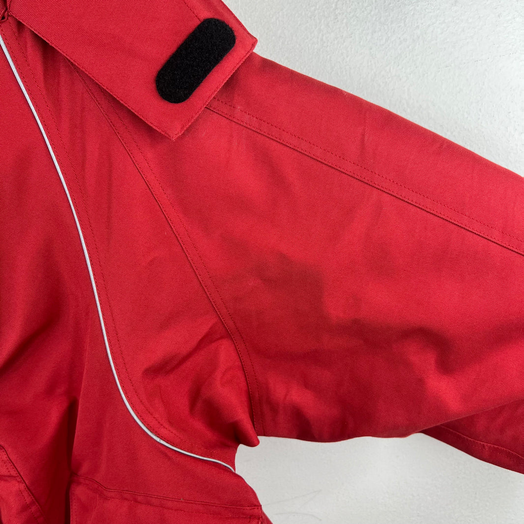 Balenciaga Red Swing Parka Jacket