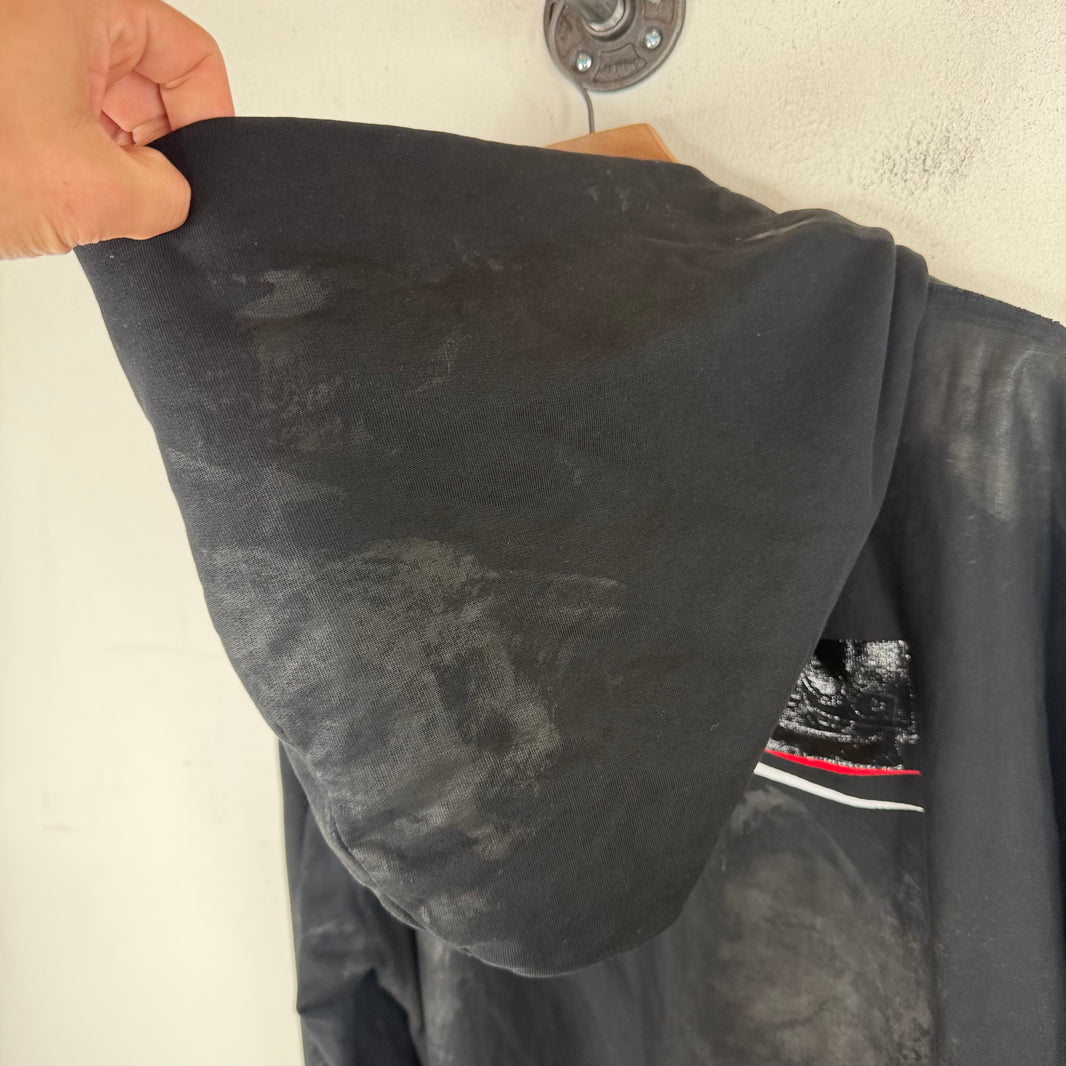 Balenciaga Mud Gaffer Zip-Up Hoodie