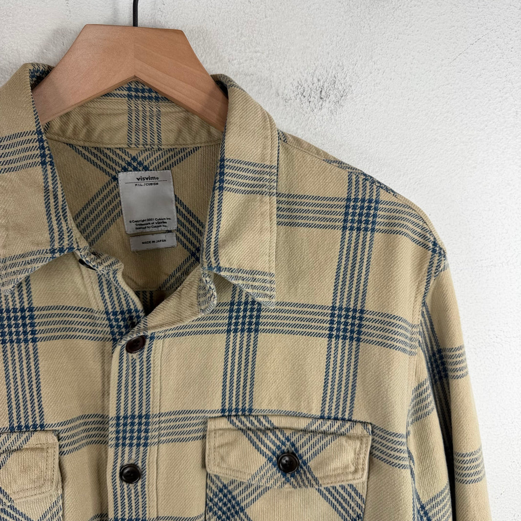 Visvim Beige Flannel