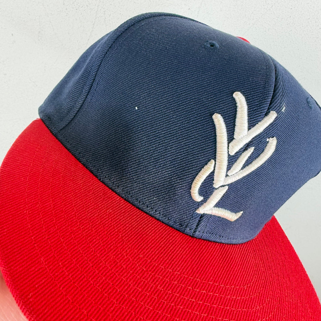 YVL Navy/Red Fitted Hat