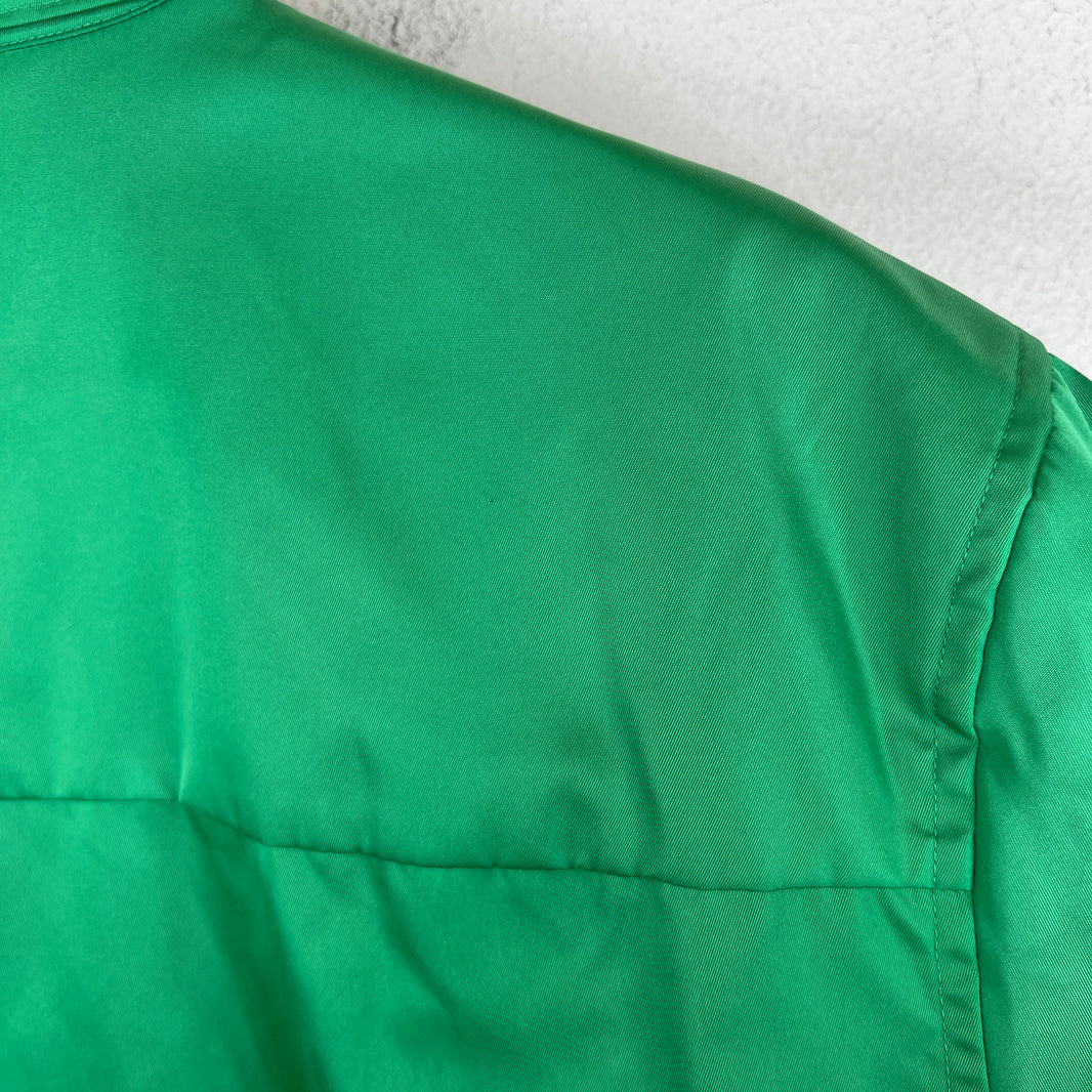 Prada Green Nylon Coach's Jacket