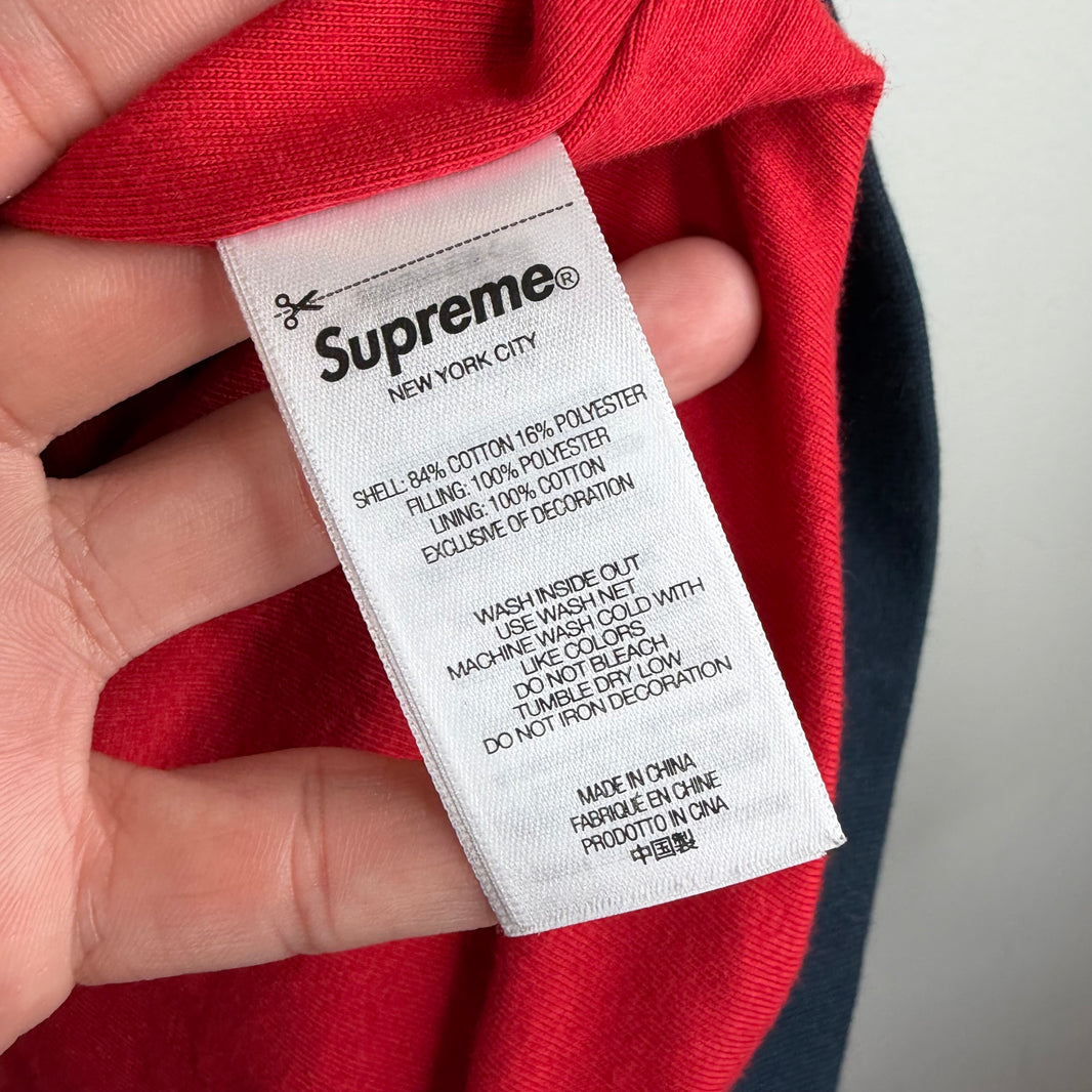 Supreme Quilted Hooded Zip Jacket