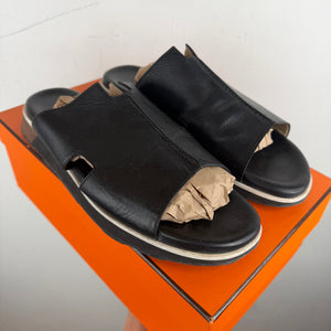 Hermes Pharoan Leather Sandals