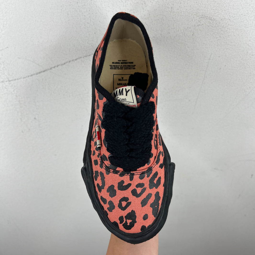 MMY Baker Orange Cheetah Print Sneakers