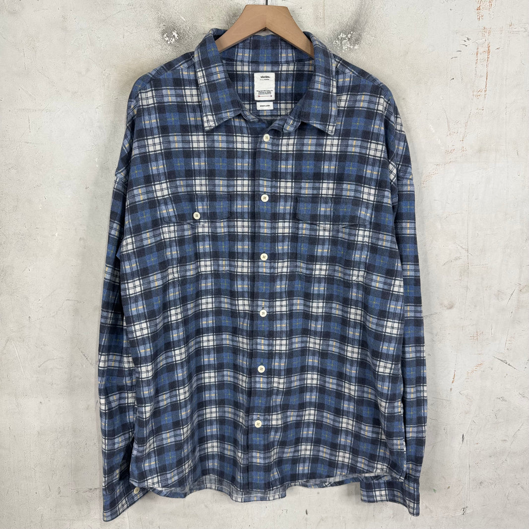 Visvim Blue Plaid Flannel