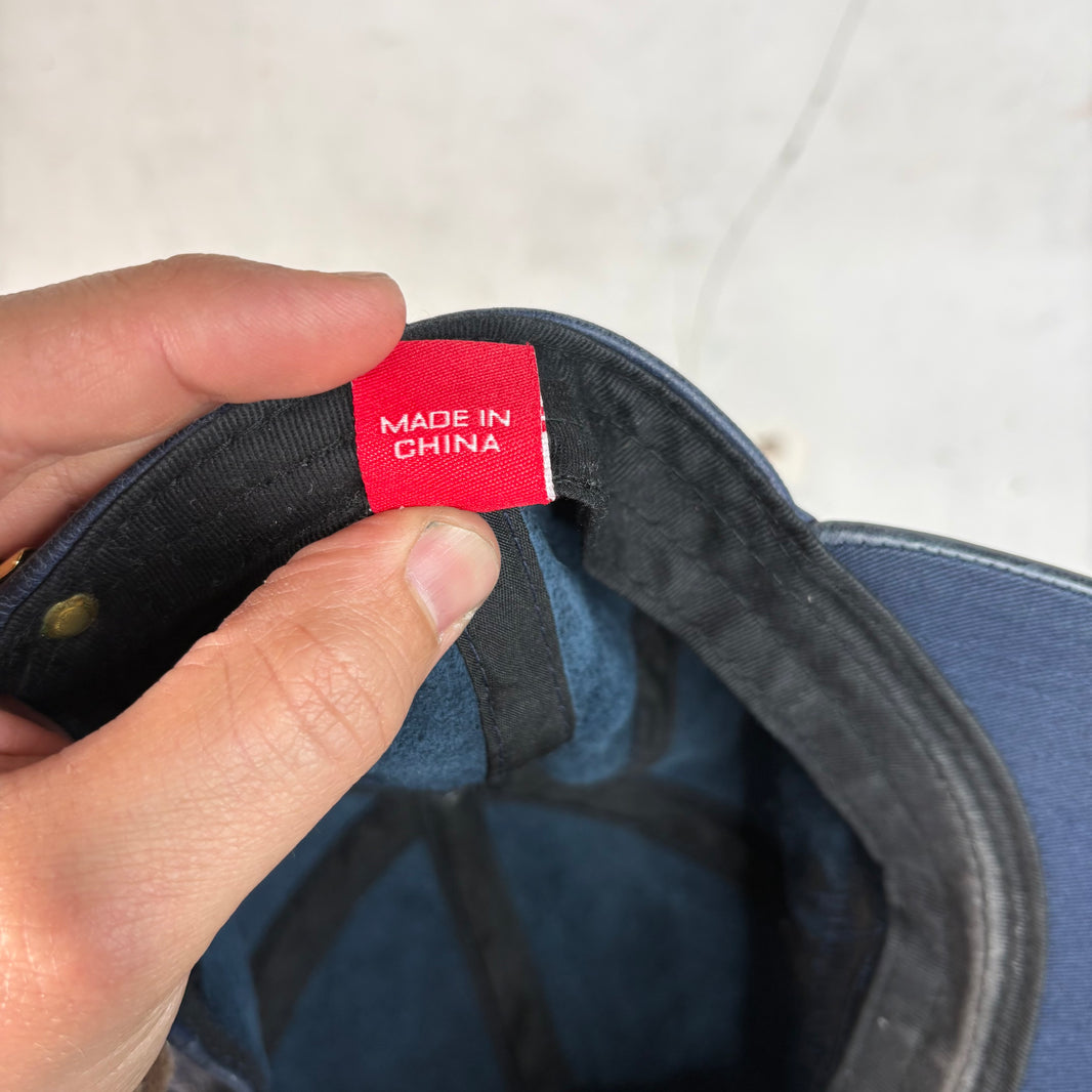 Supreme Leather 6 Panel Hat