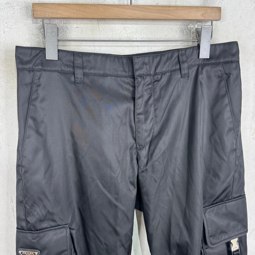 Prada Re-Nylon Buckle Cargo Pant
