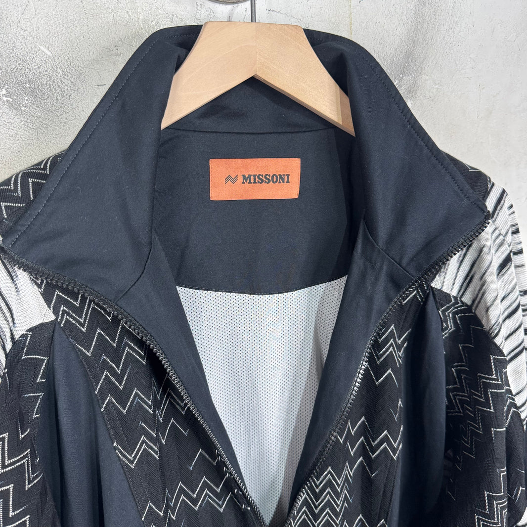 Missoni Zig Panelled Track Jacket