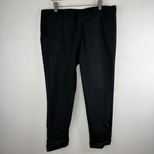 Prada Poly Blend Black Trousers
