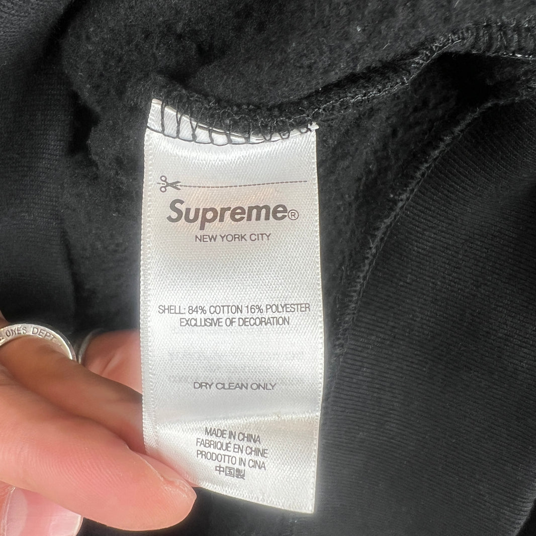 Supreme Crest Studded Zip Up Hoodie