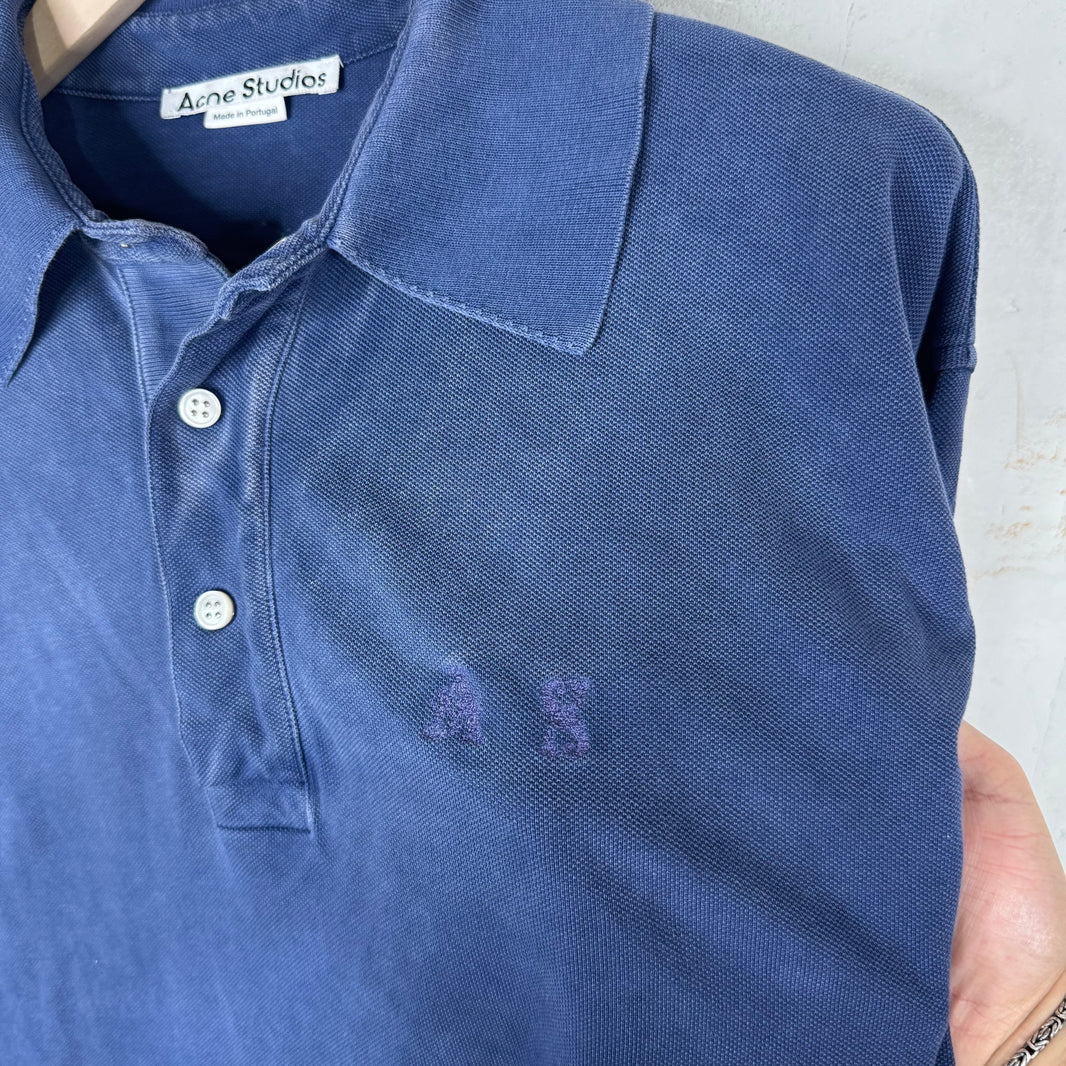 Acne Studios Faded Blue Polo