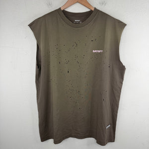 Satisfy Logo Cut-Off T-Shirt