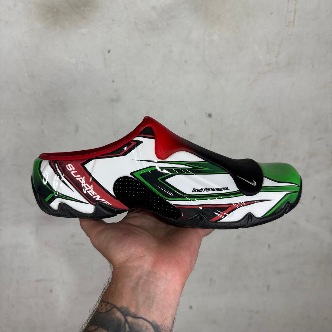 Nike x Supreme Green Clogposites