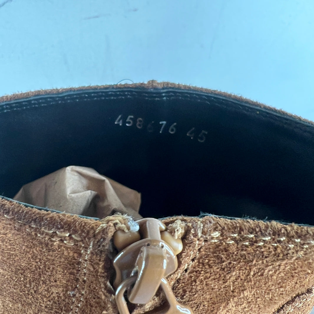 Balenciaga Suede Harness Boots