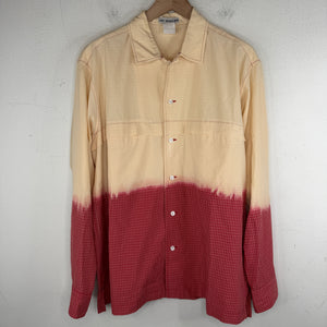 Issey Miyake Bleached Plaid Shirt