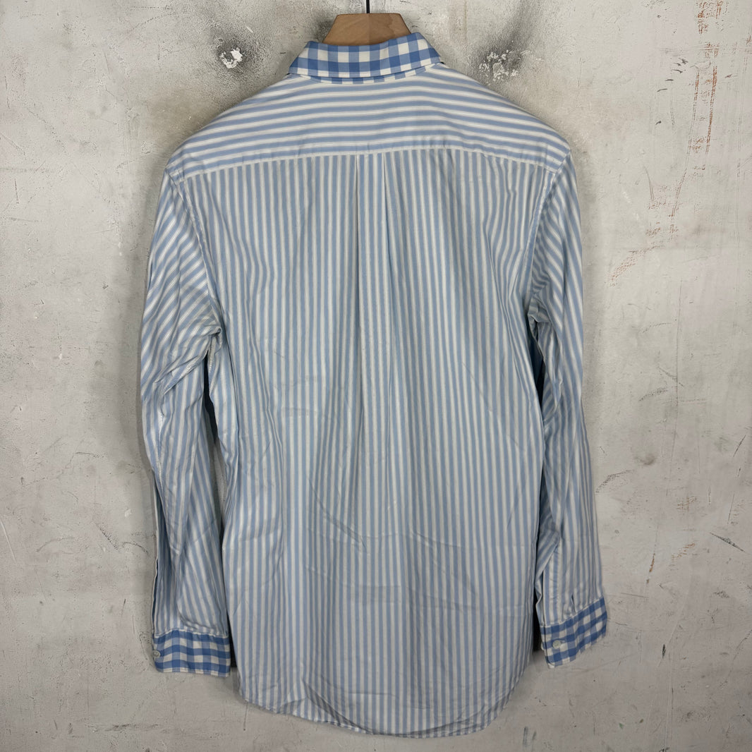 CDG HD Gingham/Stripe LS Shirt