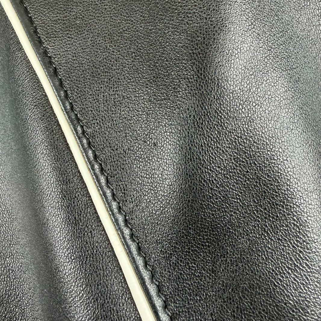 Ernest W Baker Lamb Leather Zip Up Jacket