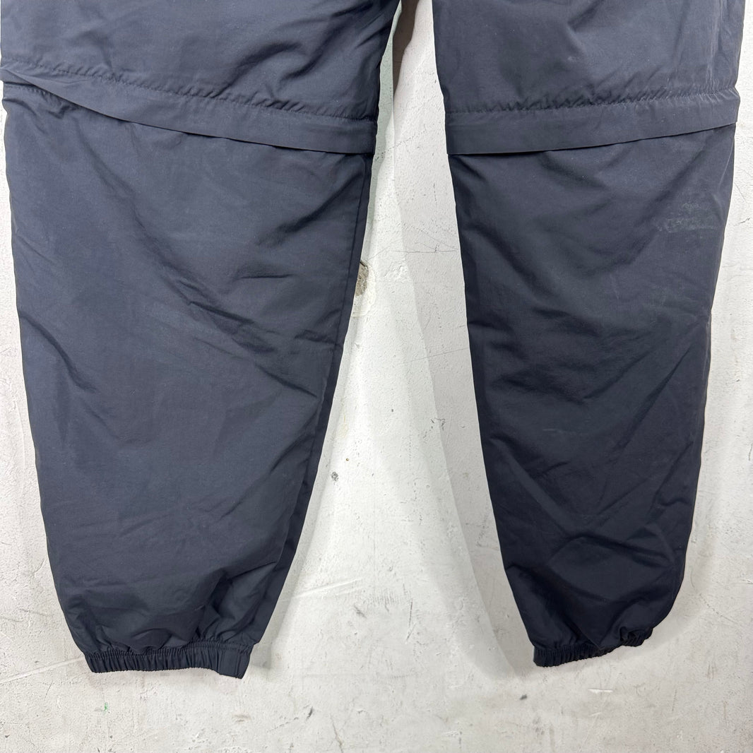 Balenciaga Black Logo Convertible Track Pants