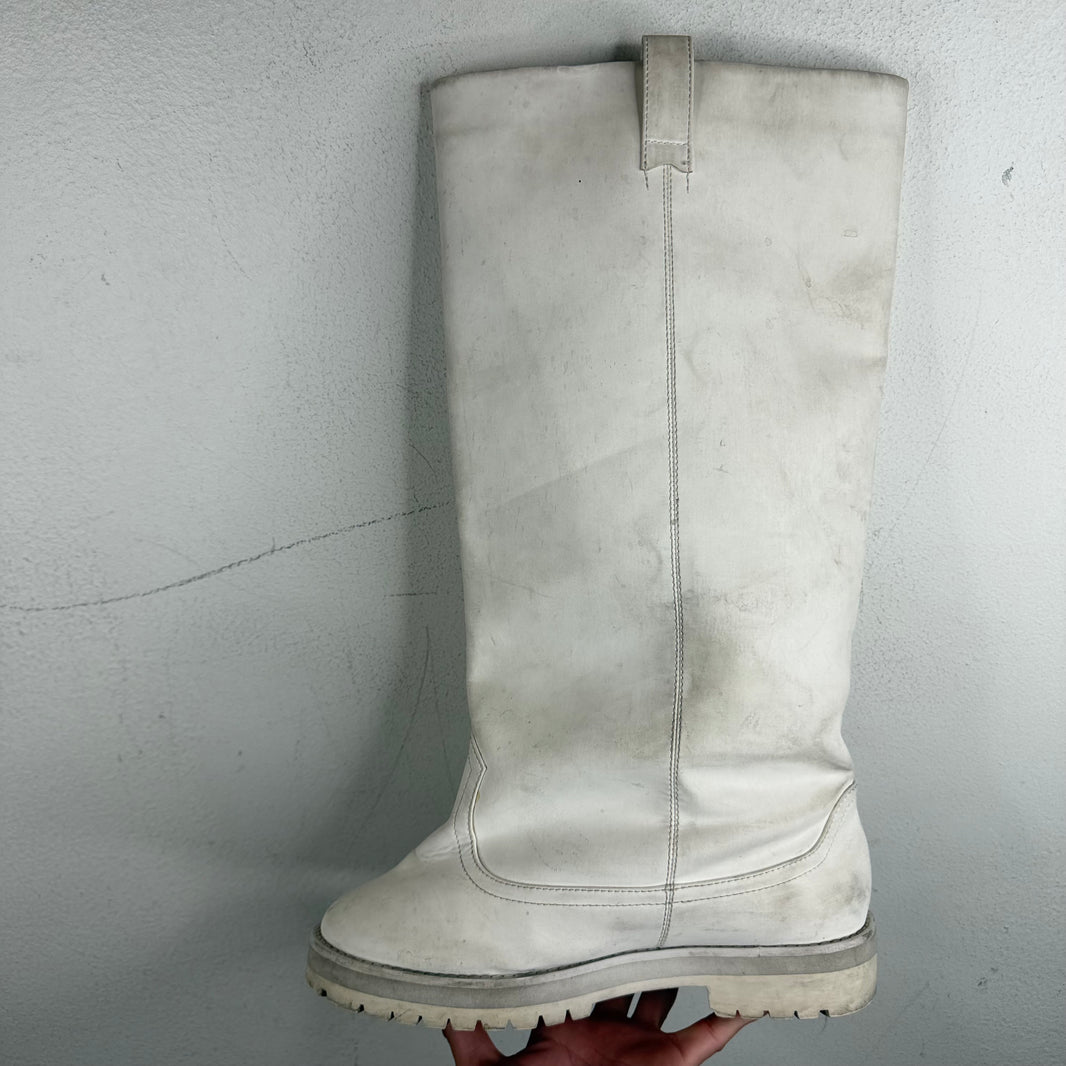 Anonymous Club White Shaft Boots