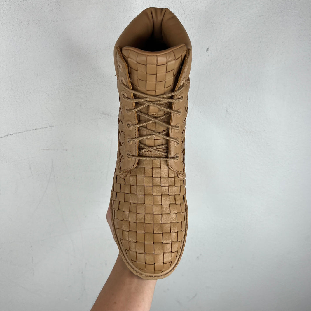 Timberland Beige Premium Quilted 6 Inch Boots